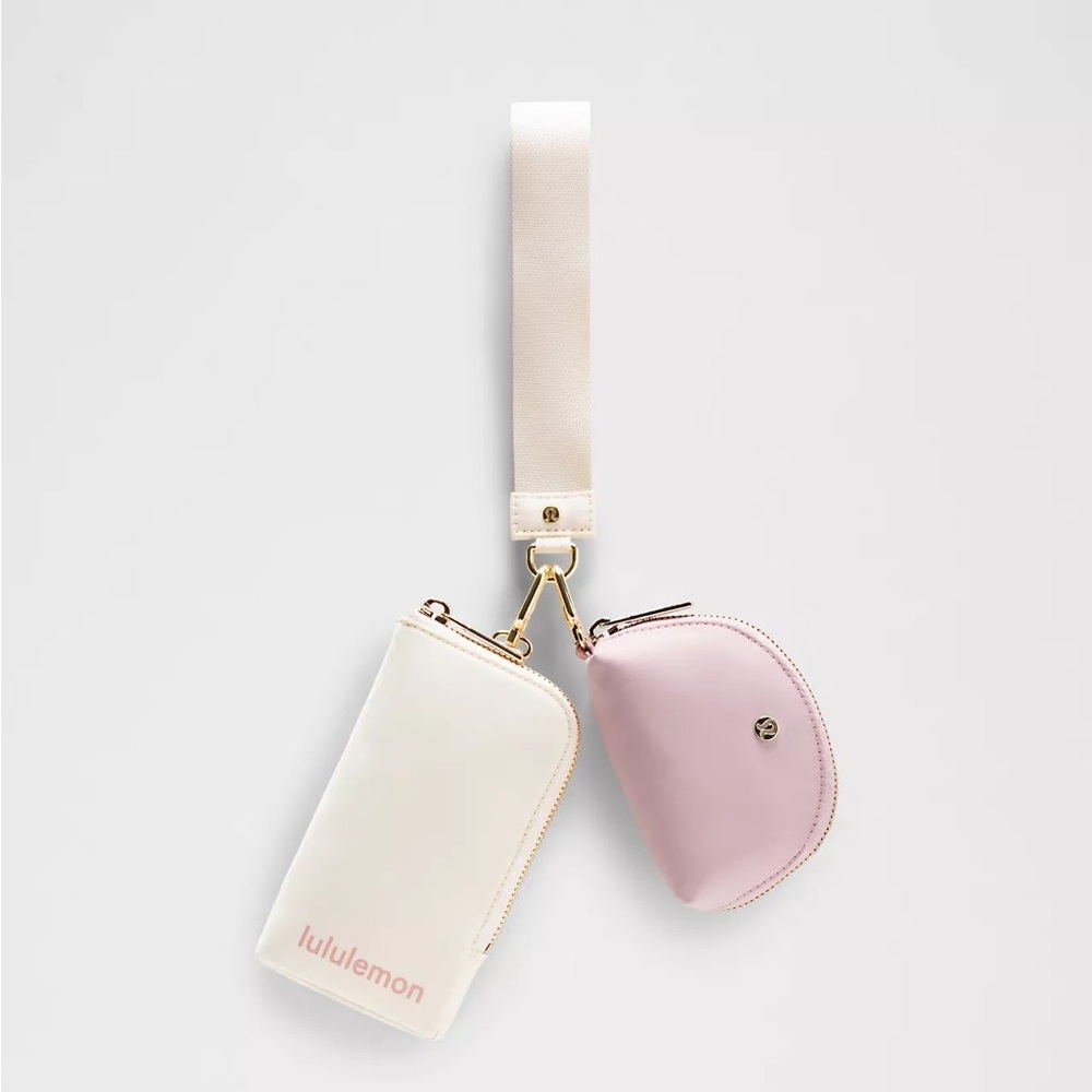 Lululemon Athletica Cream and Pink Belt Accessories